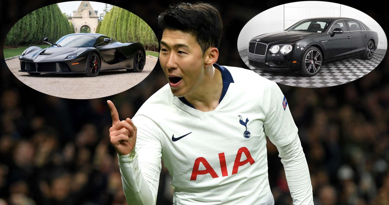 Son Heung-min - chàng tiền vệ có thú chơi siêu xe bậc nhất Tottenham
