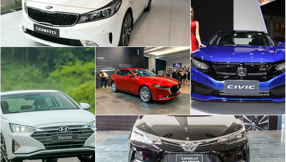5 mẫu xe hạng C được ưu chuộng nhất Việt Nam năm 2019