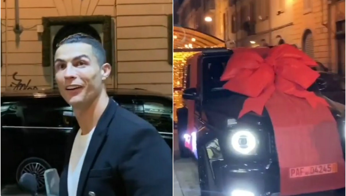 Ronaldo được bạn gái tặng xe sang bí ẩn trong ngày sinh nhật