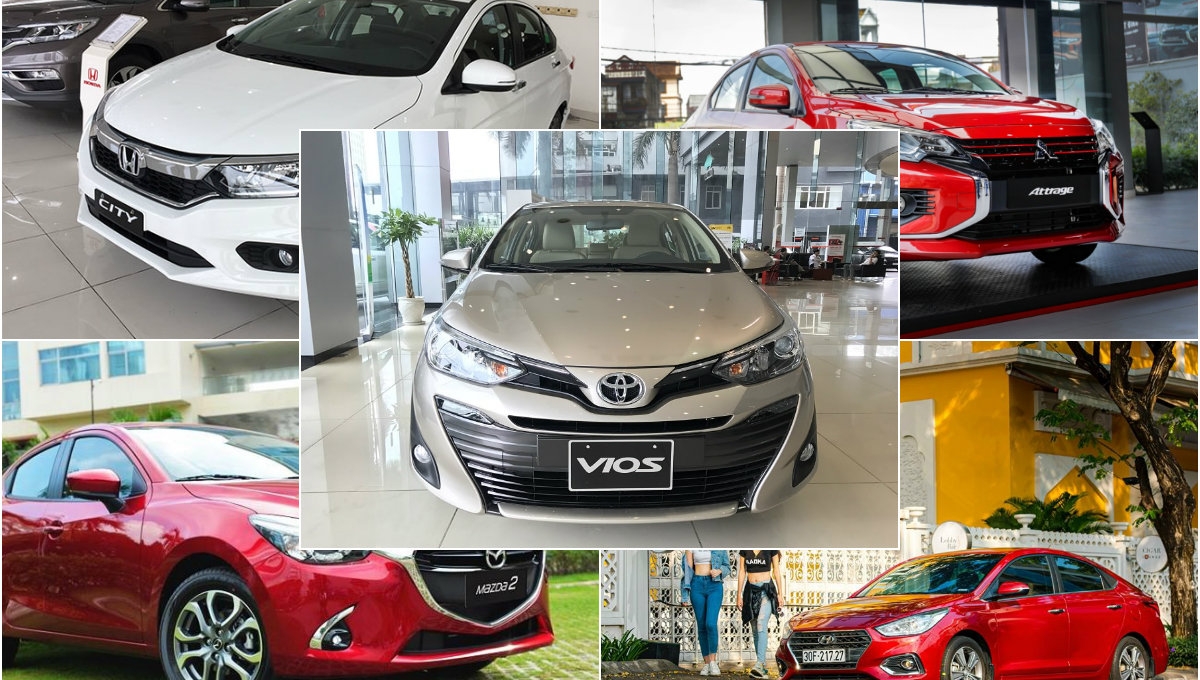 Điểm mặt những đối thủ của Toyota Vios 2020 tại Việt Nam