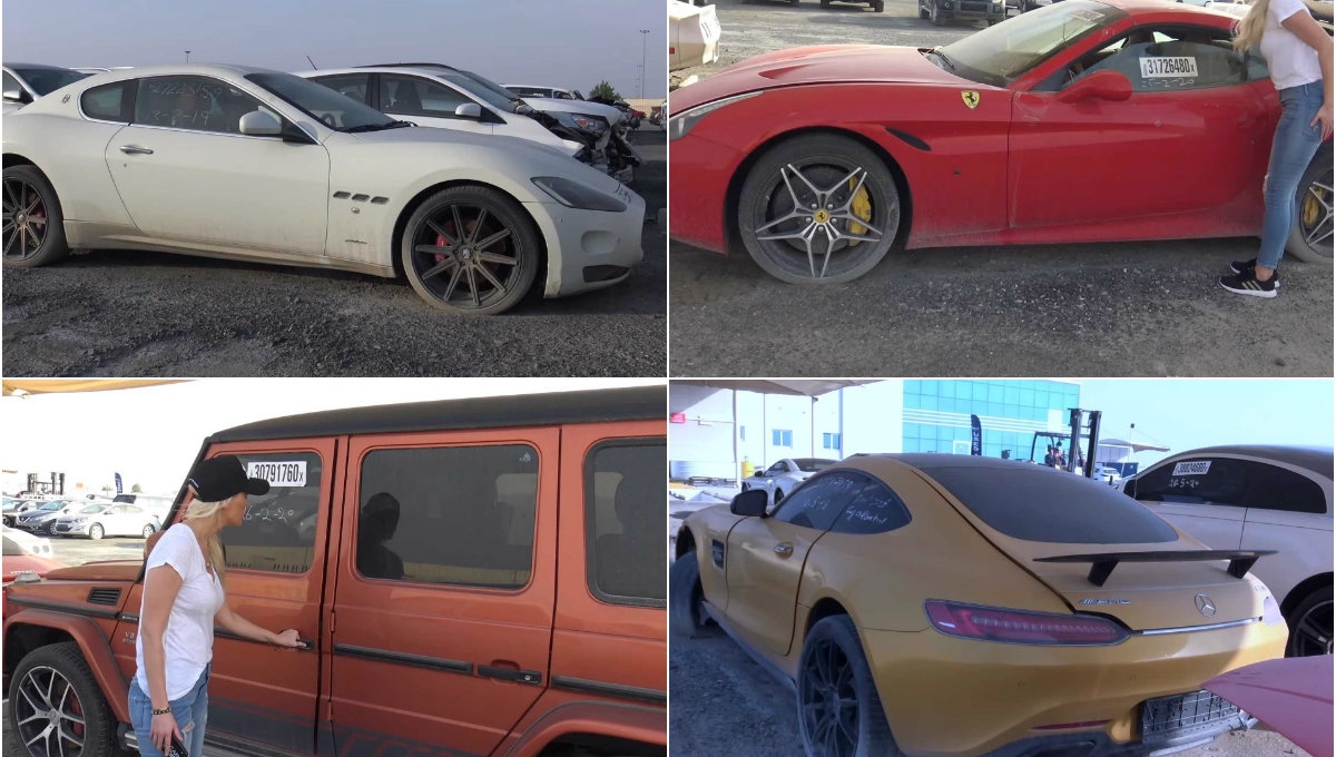 Bãi rác siêu xe tại Dubai: Lamborghini, Ferrari, Rolls-Royce… bị lãng quên