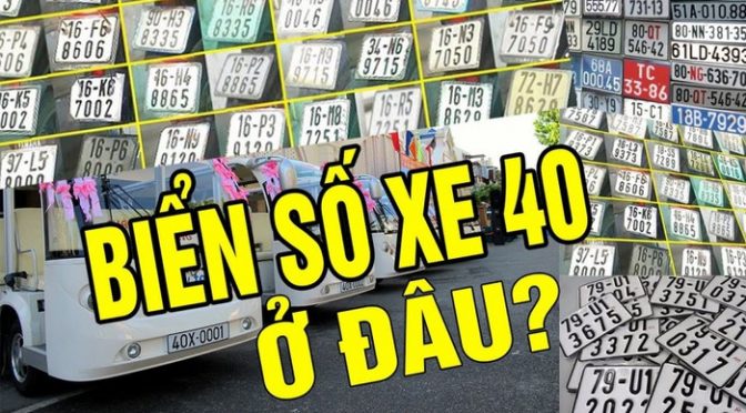 Cách nhận biết biển số xe máy, ô tô các tỉnh thành tại Việt Nam