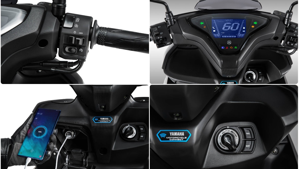 Yamaha NVX 155 VVA vừa ra mắt có gì đấu Honda Air Blade 150?