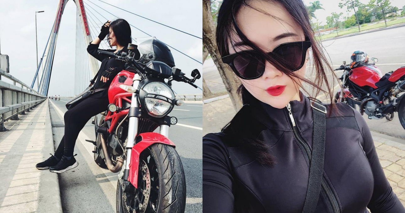 Trò chuyện với nữ biker Việt đam mê Ducati và thể hình