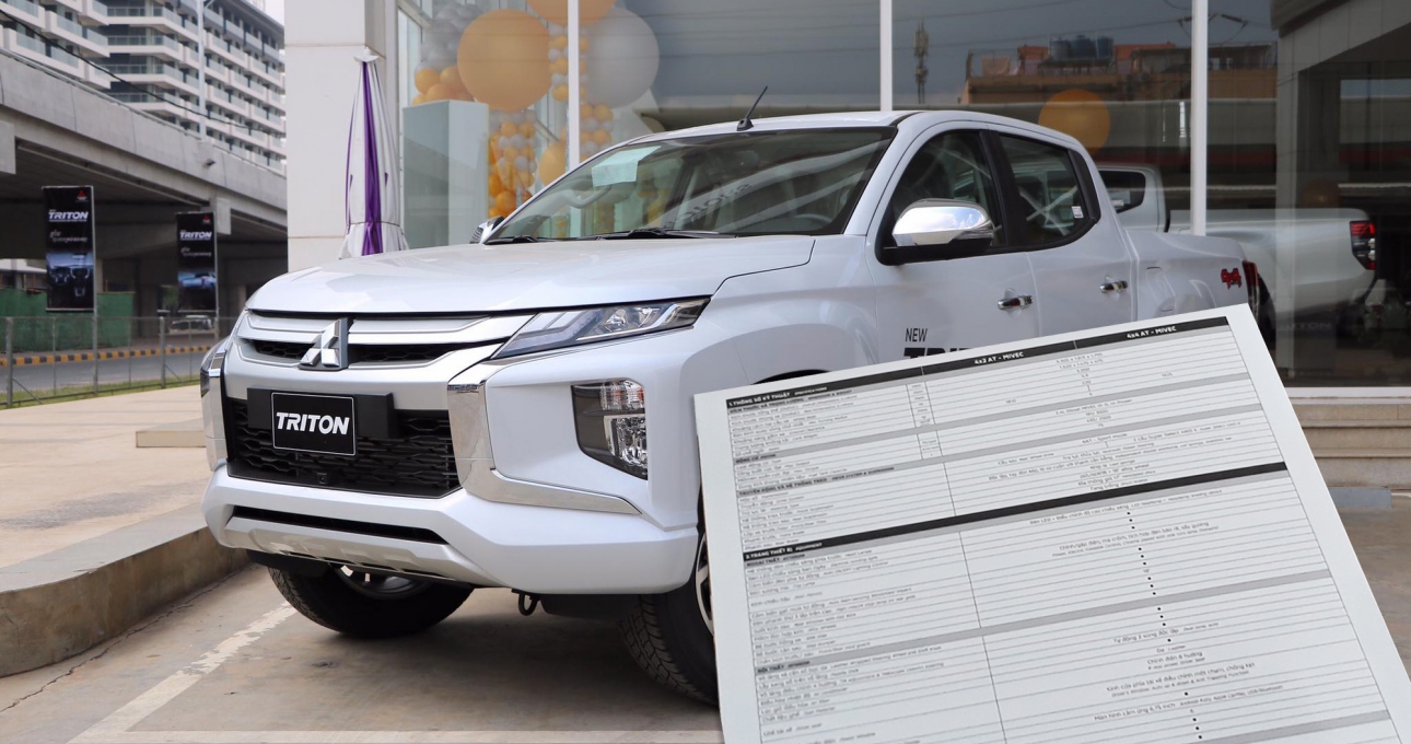 Nhiều người dùng Việt Nam đánh giá Mitsubishi Triton 2019 thiếu trang bị an toàn