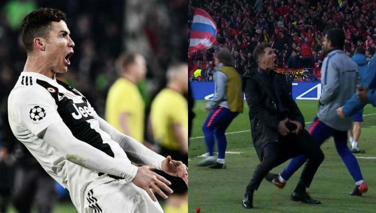 Ronaldo đối diện án phạt vì ăn mừng giống HLV Simeone