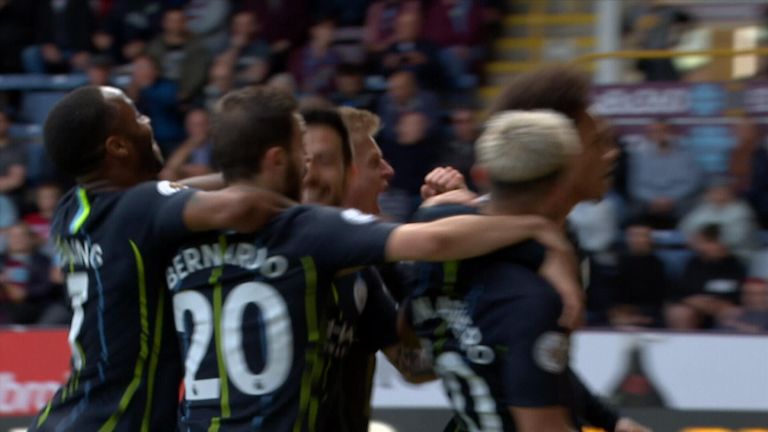 Video: Aguero mở tỷ số cho Man City trước Burnley