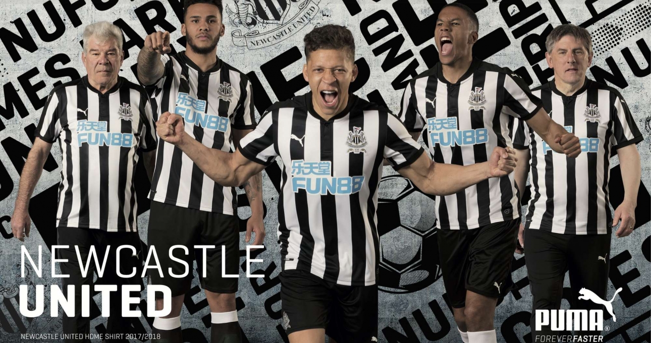 Newcastle United giới thiệu áo đấu mới nhân dịp trở lại Premier League