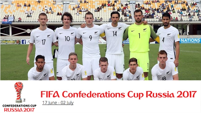 Danh sách cầu thủ New Zealand tham dự Confederations Cup 2017