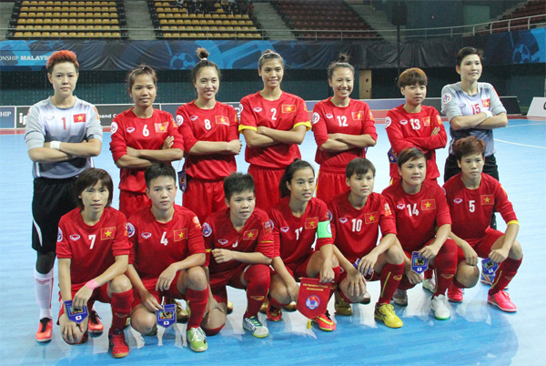 ĐT Futsal nữ Quốc gia tập trung chuẩn bị cho SEA Games 29
