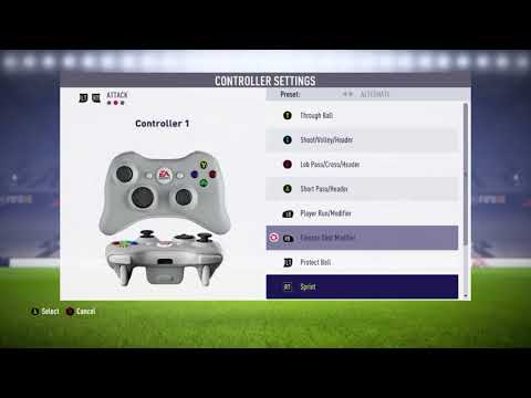Hướng dẫn chơi FIFA 18: Thiết lập tay cầm và camera