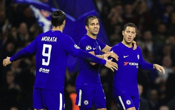 Hai pha ‘đáp lễ’ đẹp mắt của Morata và Eden Hazard