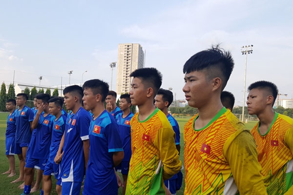 Trước giờ xuất quân, U16 VN quyết tâm giành vé dự VCK châu Á