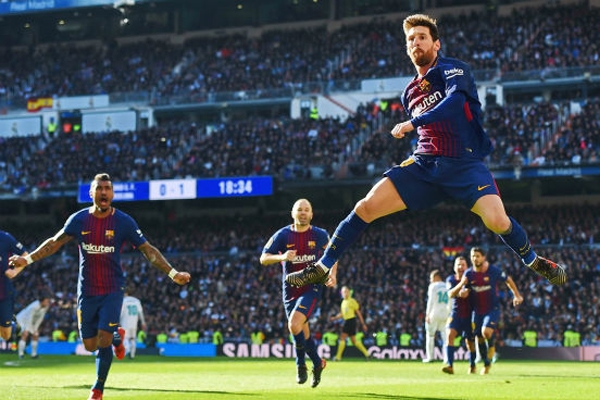 Thống kê khó tin: Messi ‘đi bộ’ cũng hạ được Real Madrid