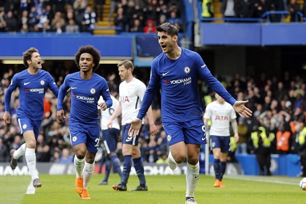 Morata tỏa sáng, Chelsea vẫn thua ‘muối mặt’ Tottenham