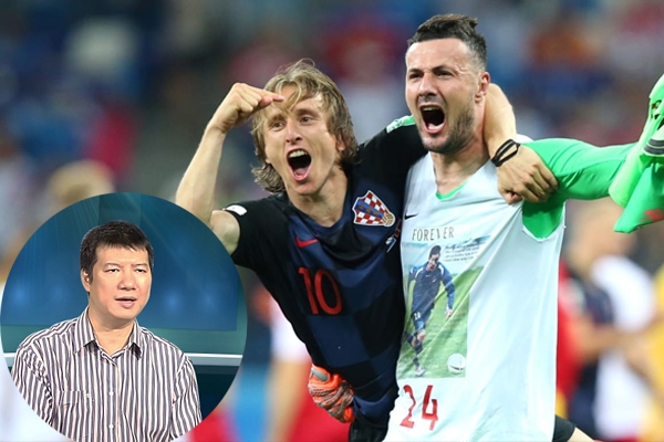 BLV Quang Huy: “Croatia chơi hư hư thực thực như… V-League”