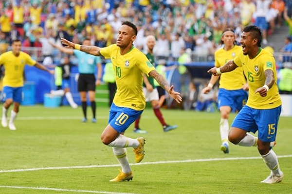 Neymar tỏa sáng, Brazil vượt ải Mexico vào tứ kết