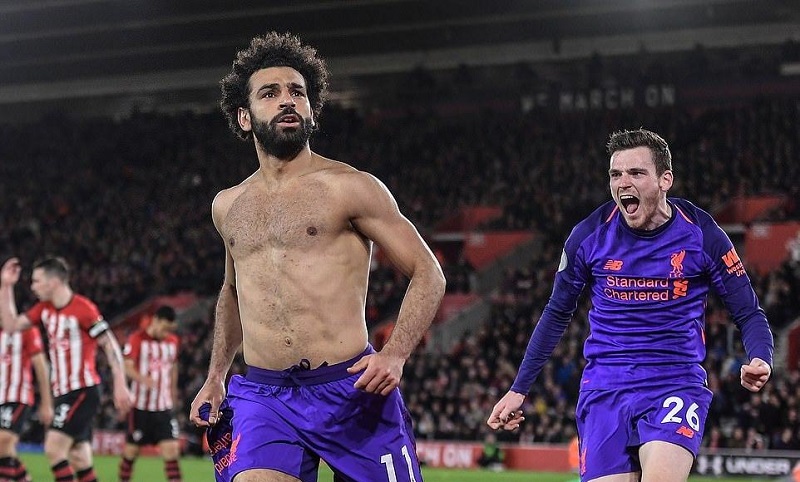 Salah tỏa sáng, Liverpool trở lại ngôi đầu