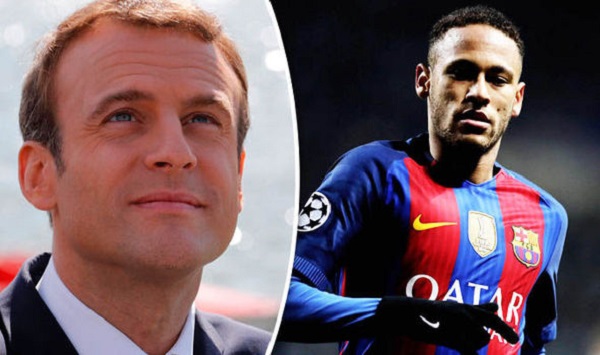 Tổng thống Pháp nói gì khi Neymar cập bến PSG?