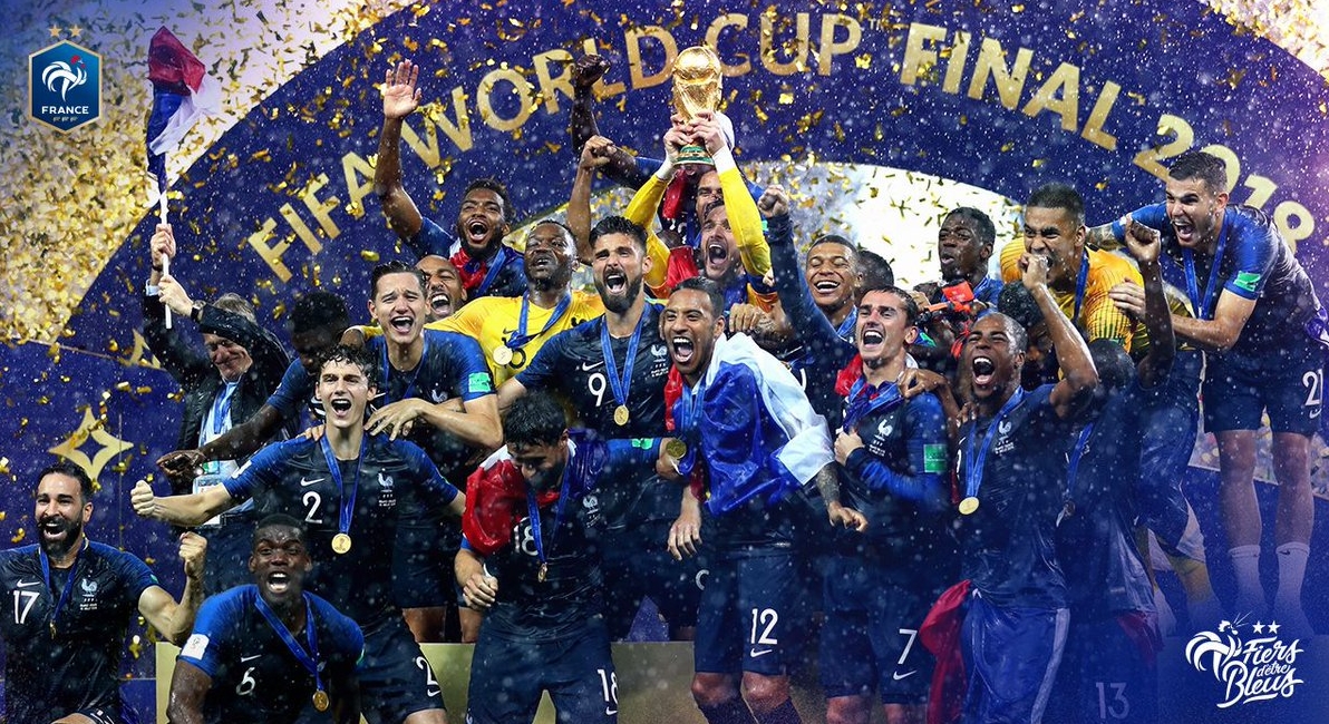 CHÍNH THỨC: ĐT Pháp giành chức vô địch World Cup 2018