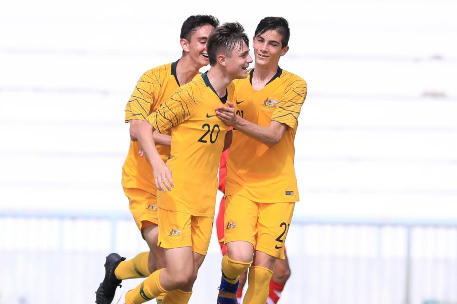 Australia thắng áp đảo Campuchia tại giải U18 Đông Nam Á