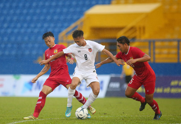 U18 Lào giành chiến thắng tối thiểu trước U18 Brunei