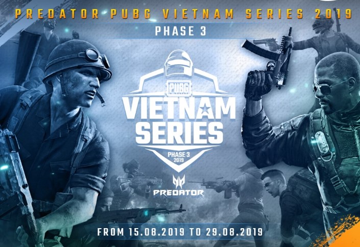 Lịch thi đấu PUBG VietNam Series 2019 Phase 3 [CHÍNH THỨC]