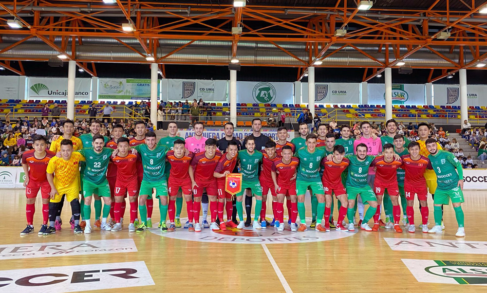 ĐT futsal Việt Nam nhận trận thua đầu tiên tại Tây Ban Nha