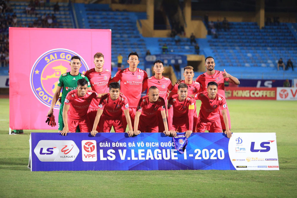 Đánh bại Hải Phòng, Sài Gòn vươn lên dẫn đầu V.League 2020