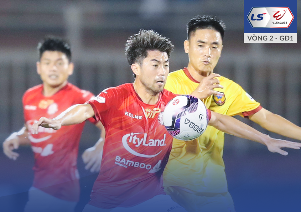 Kiatisak và Lee Nguyễn lọt vào Đội hình tiêu biểu vòng 2 V.League