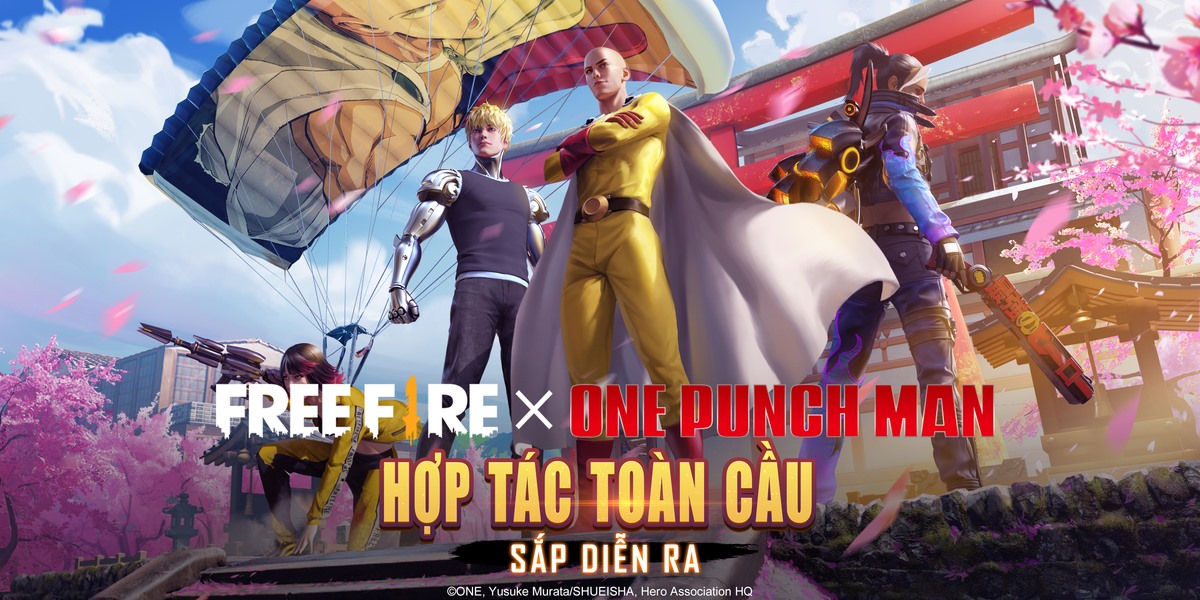 Free Fire có thêm một sự hợp tác toàn cầu với One-Punch Man 