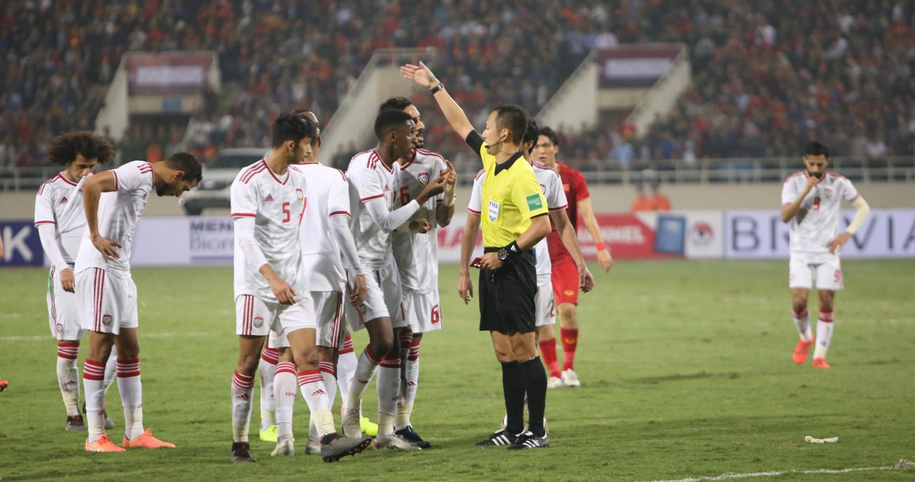 UAE coach: ‘I’ve never seen any referee issue a red card so quickly’