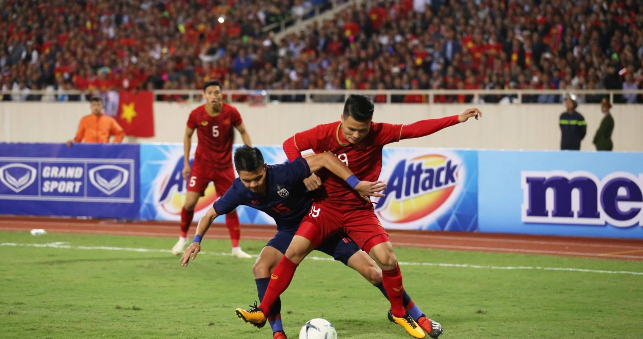 Vietnam once again ties to Thailand, staying on top of Group G