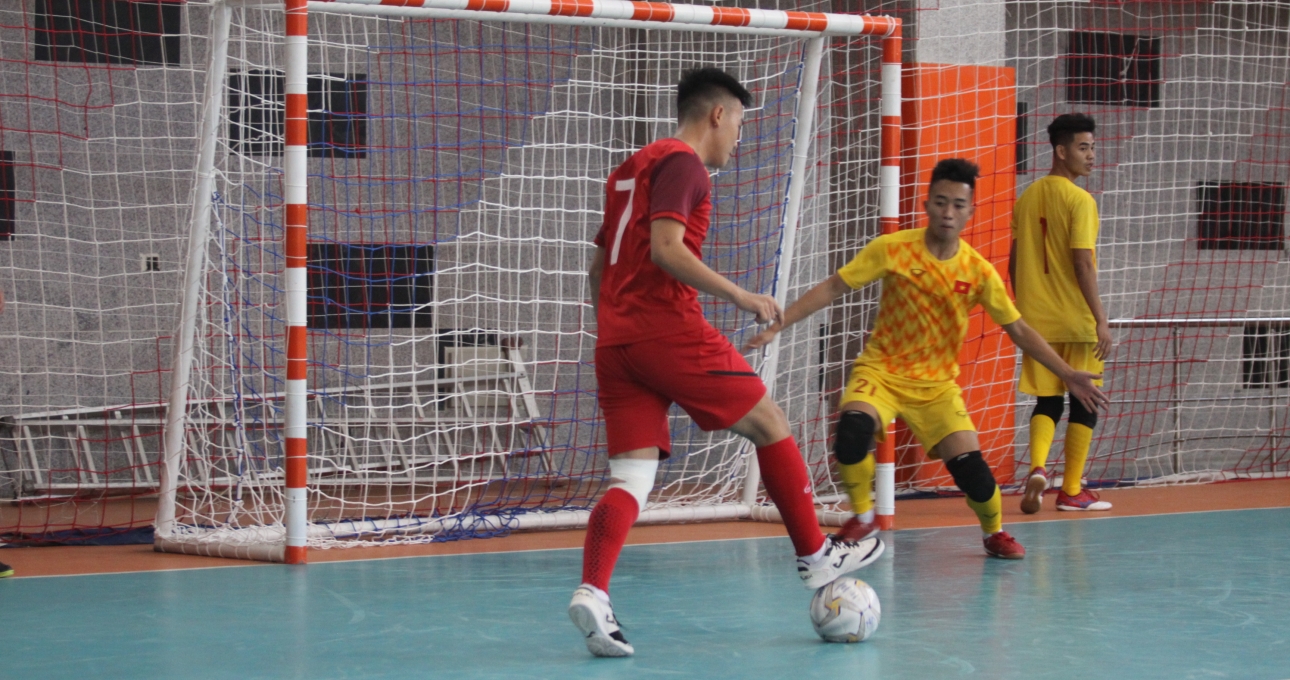 U20 Futsal Việt Nam thắng đậm trong trận giao hữu thứ hai