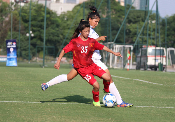Việt Nam thất bại 0-10 ở VCK U16 nữ châu Á 2019