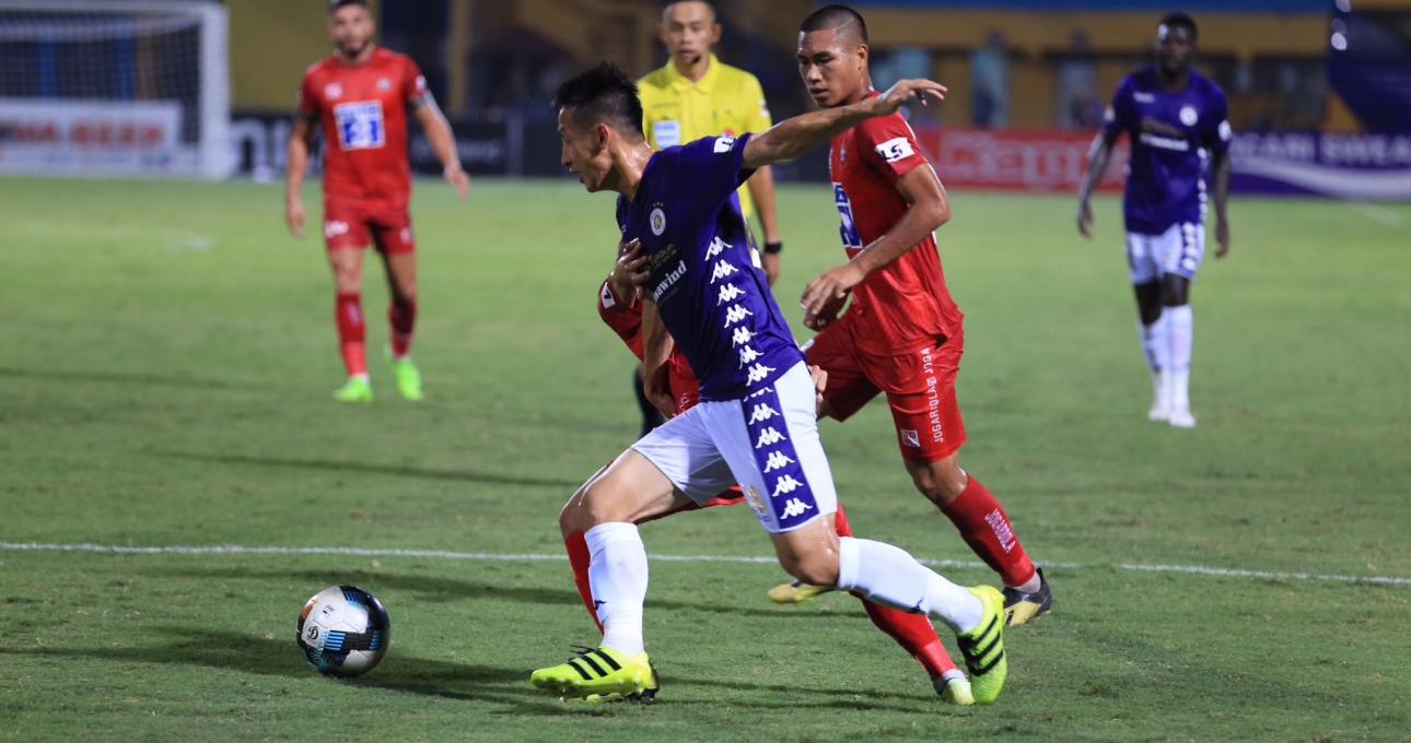 Đánh bại Hải Phòng, Hà Nội FC trở lại cuộc đua vô địch