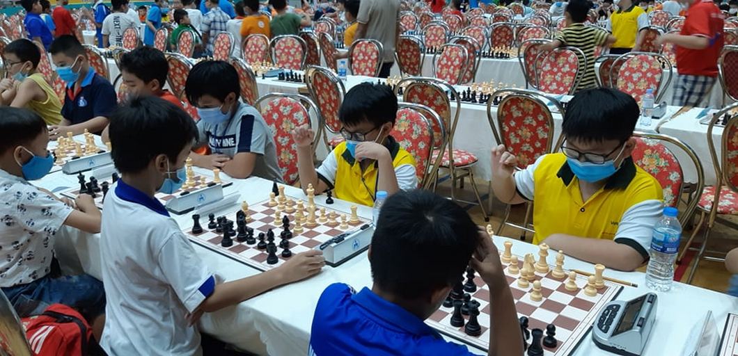 Giải cờ vua trẻ toàn quốc tranh cúp Vietcombank 2020 sớm kết thúc