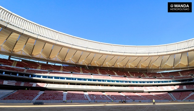 VIDEO: Toàn cảnh công cuộc xây dựng SVĐ mới của Atletico 