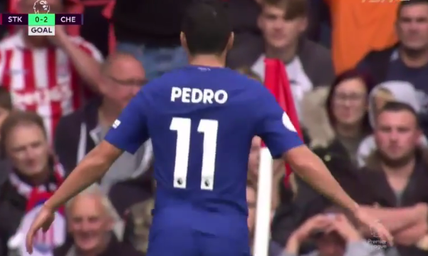 VIDEO: Pedro nhân đôi cách biệt cho Chelsea