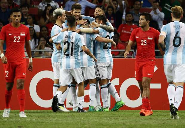 Video bàn thắng: Singapore 0-6 Argentina (Giao hữu quốc tế)