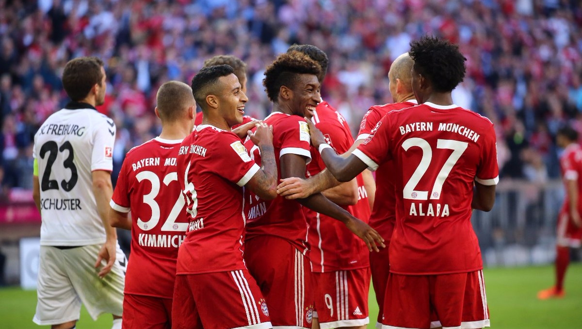 Highlights: Bayern Munich 5-0 Freiburg (Vòng 8 - Bundesliga)