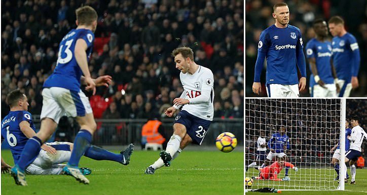 Highlights: Tottenham 4-0 Everton (Vòng 23 - Ngoại hạng Anh)