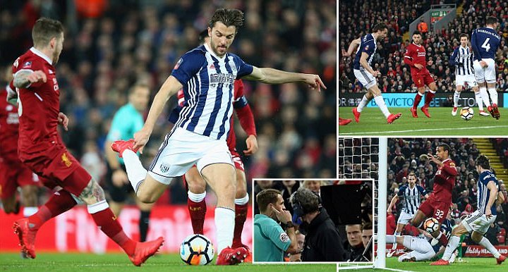 Highlights:  Liverpool 2-3 West Brom (Vòng 4 - FA Cup)
