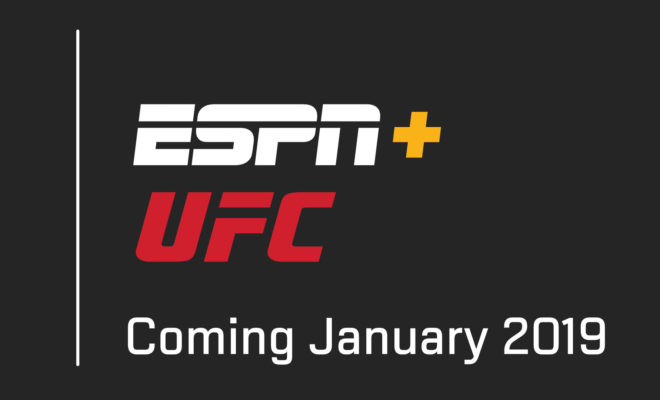 ESPN chính thức thay thế FOX Sports, phát sóng các sự kiện UFC từ 2019