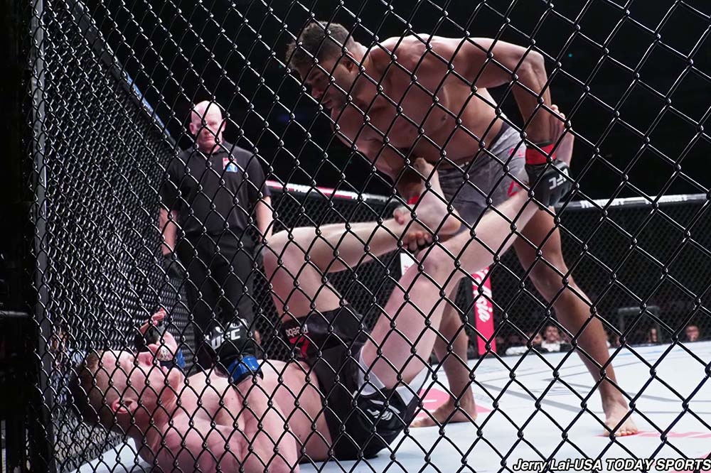 Âm thanh lạnh người trong pha giã gạo đối thủ của võ sĩ UFC Alistair Overreem