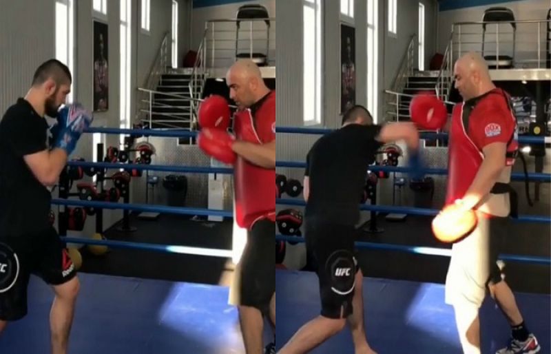 VIDEO: Khabib luyện Boxing 'đặt chỗ' đấu Floyd Mayweather