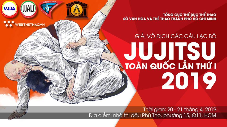 Giải Vô địch các CLB Jiujitsu toàn quốc lần 1 - Xây dựng phong trào tại Việt Nam và khu vực