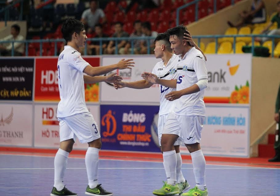 Thái Sơn Nam vô địch lượt đi giải Futsal VĐQG