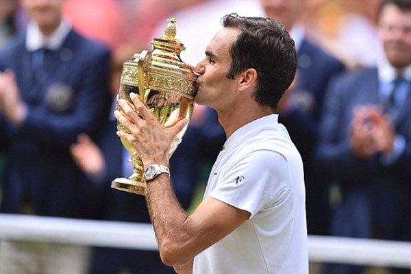 Federer vô địch Wimbledon lần thứ 8 mà không thua set nào