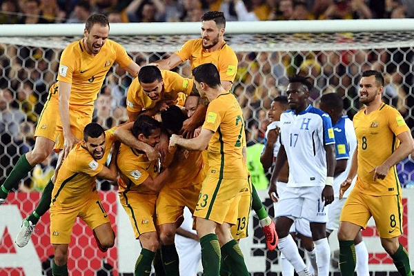 Australia giành vé dự World Cup sau trận thắng đậm Honduras